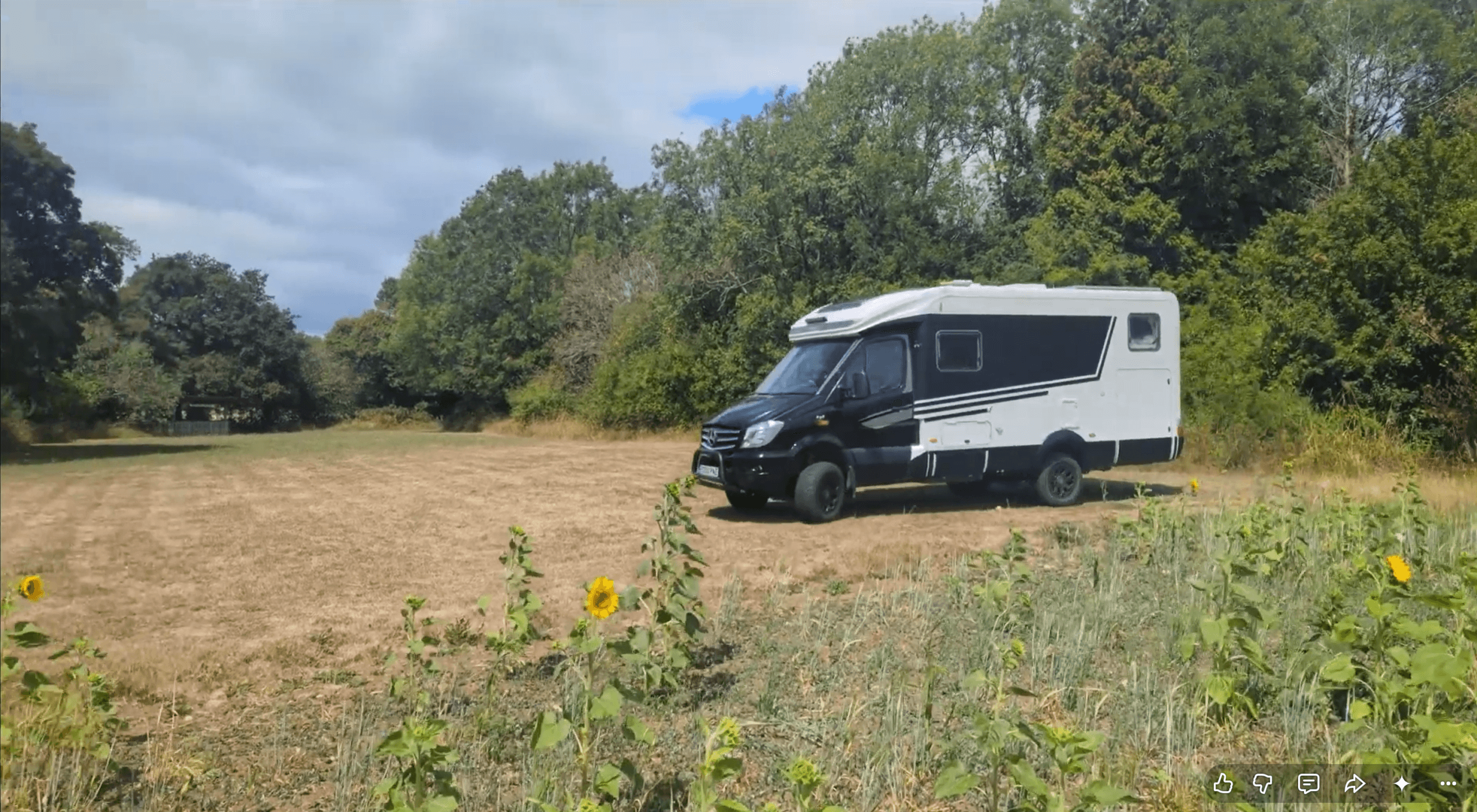 Motorhome Levelling in Action