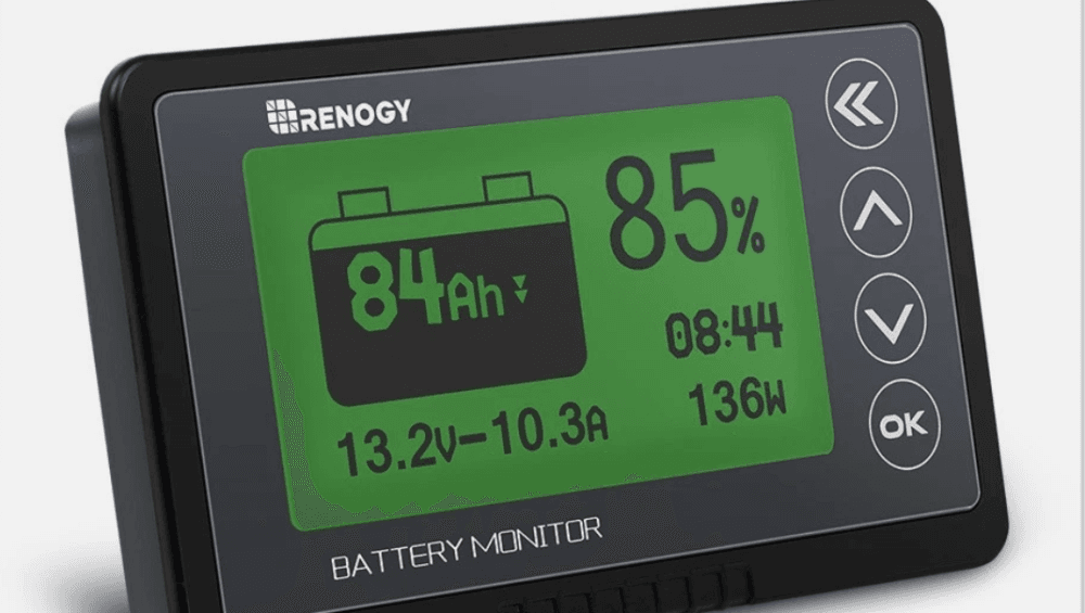 Renogy Shunt in a Motorhome Lithium Battery System