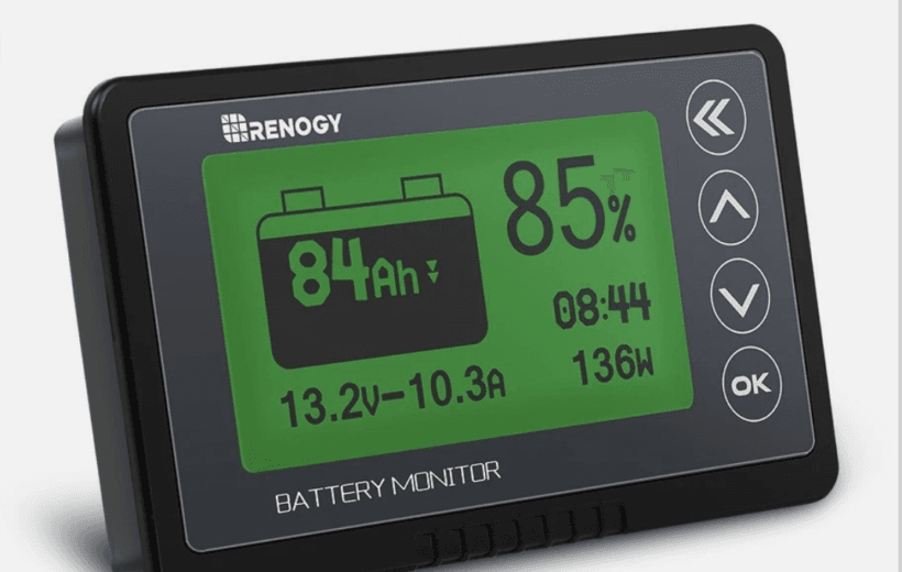 Renogy Shunt in a Motorhome Lithium Battery System